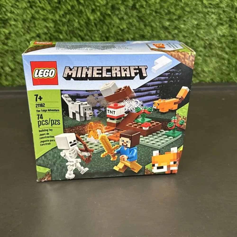 21162 Retired LEGO Minecraft The Taiga Adventure New Sealed Box